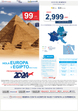 HOLA EUROPA Y EGIPTO - PROGRAMACIÓN 2024 - CDMX