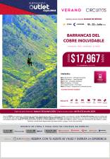 C - BARRANCAS DEL COBRE - VERANO -  CDMX