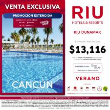 GD - VENTA EXCLUSIVA - RIU HOTELS & RESORTS -  CDMX