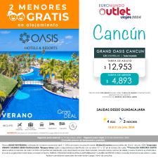 GD - VERANO - OASIS HOTELS & RESORTS -  GDL